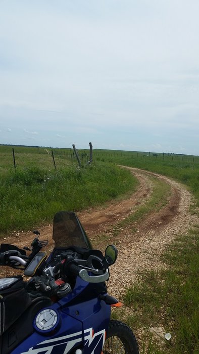 Divide Road just north of Eskridge KS