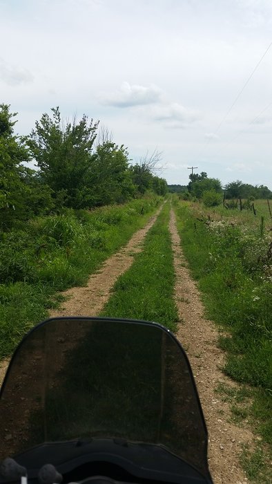 Bodark, just west of Harleyville KS, into...